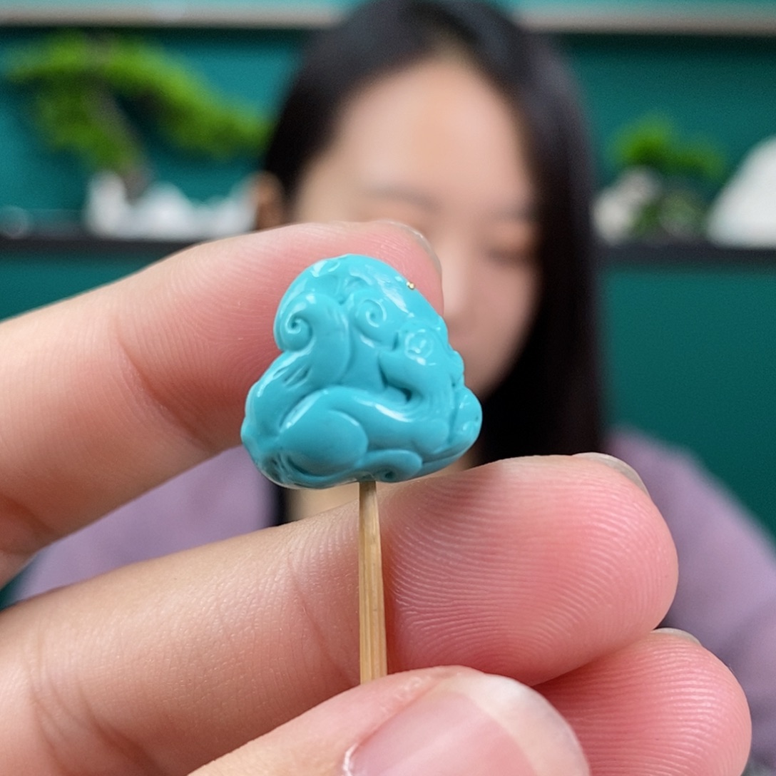 绿松石珠宝奇石未镶嵌