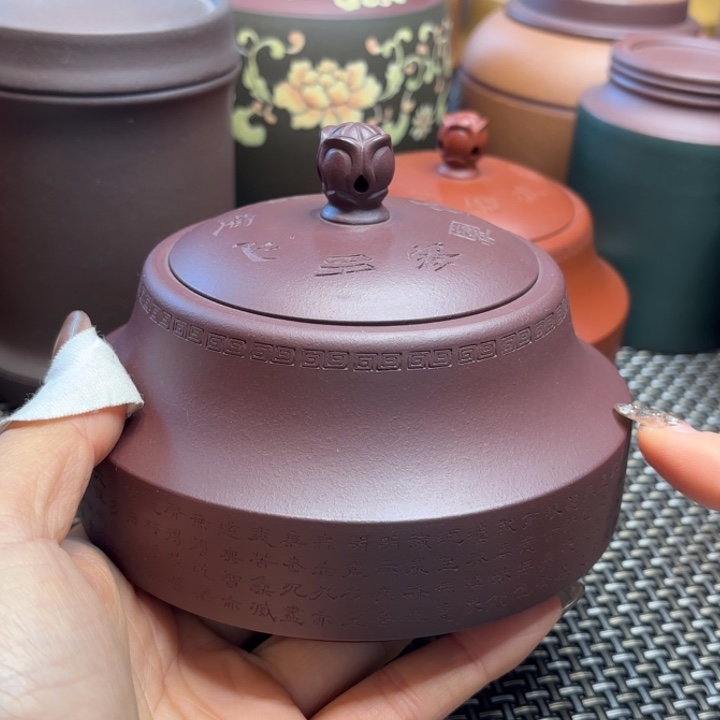 茶叶罐紫砂你好.中高端紫砂茶叶罐