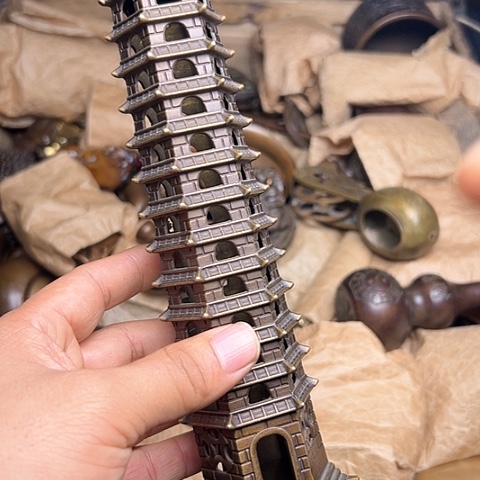 铜制文玩把玩物件