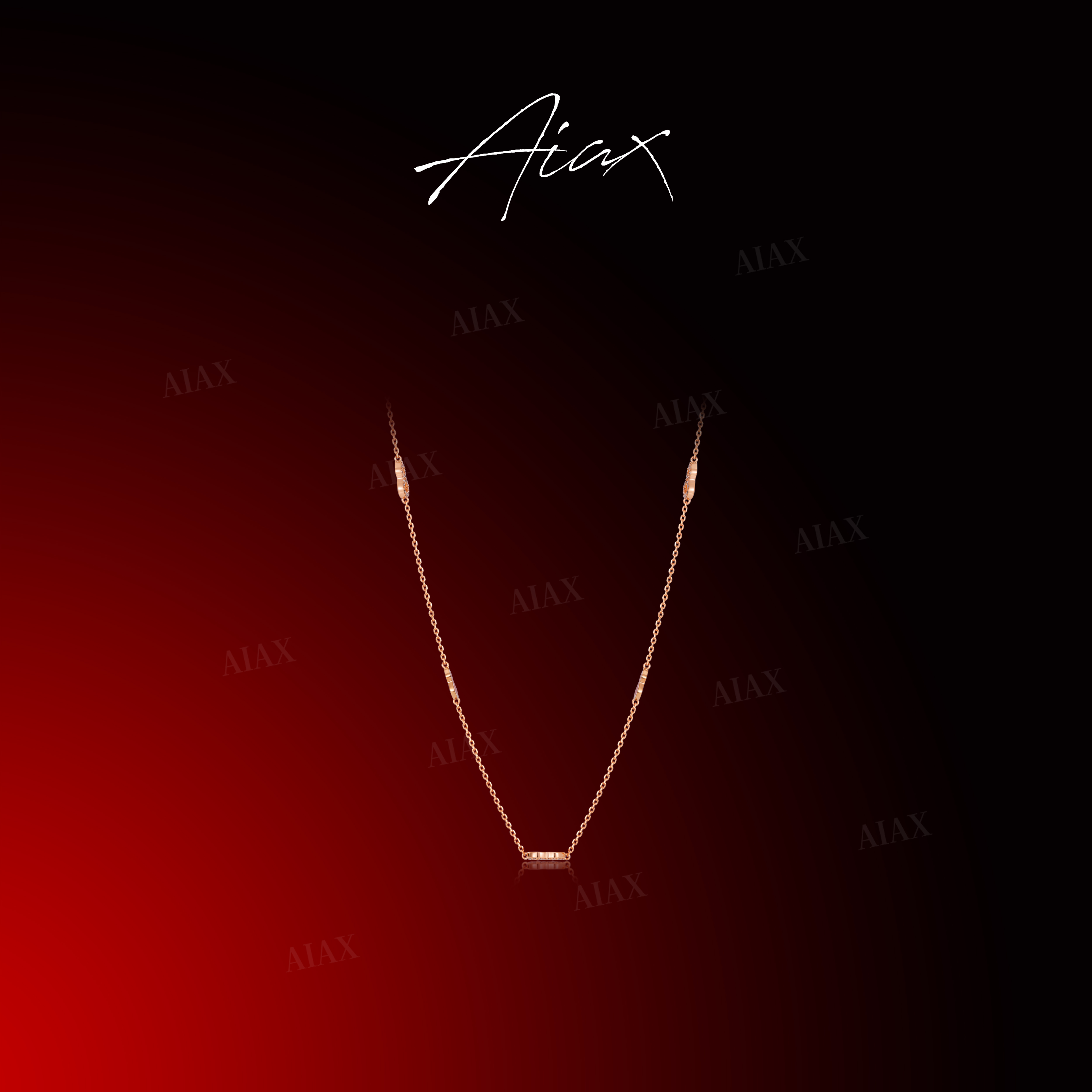 AIAX 925银 镀k金小众首饰高级感葫芦项链女神节礼物TSJ10046