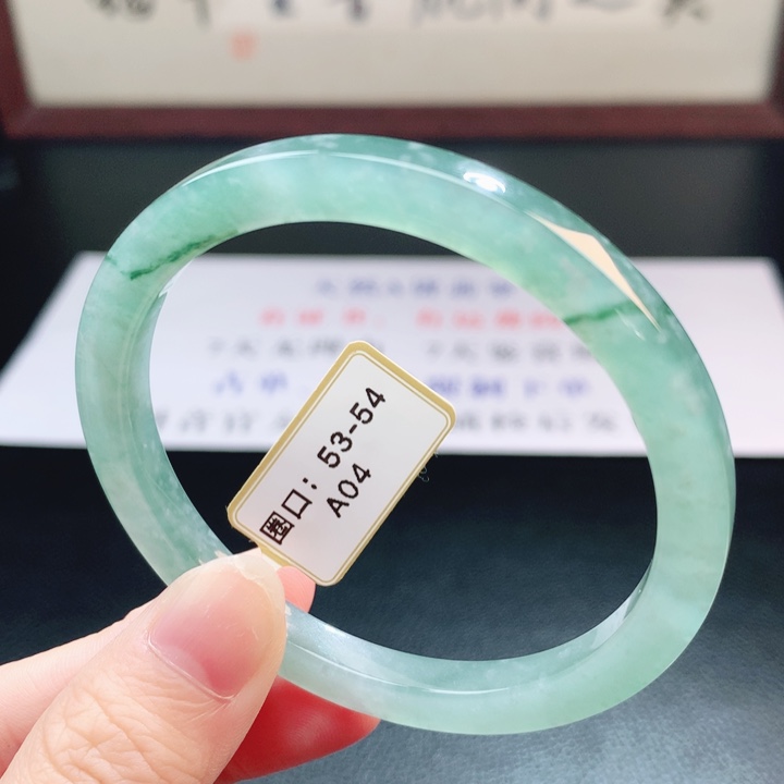 翡翠未镶嵌手镯翡翠手镯14