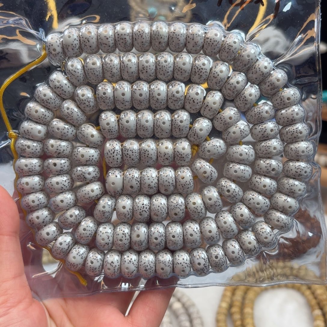 星月菩提吊坠星月脱脂