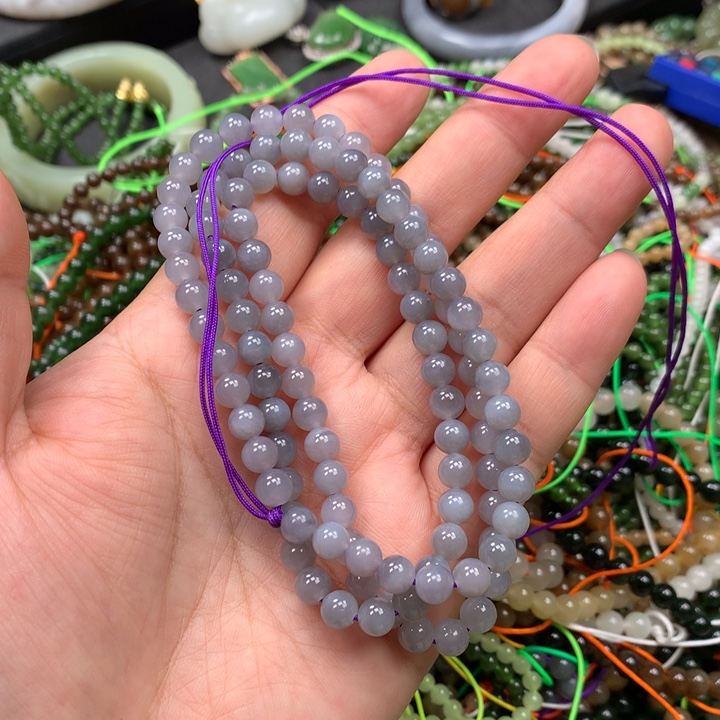 和田玉未镶嵌手链48