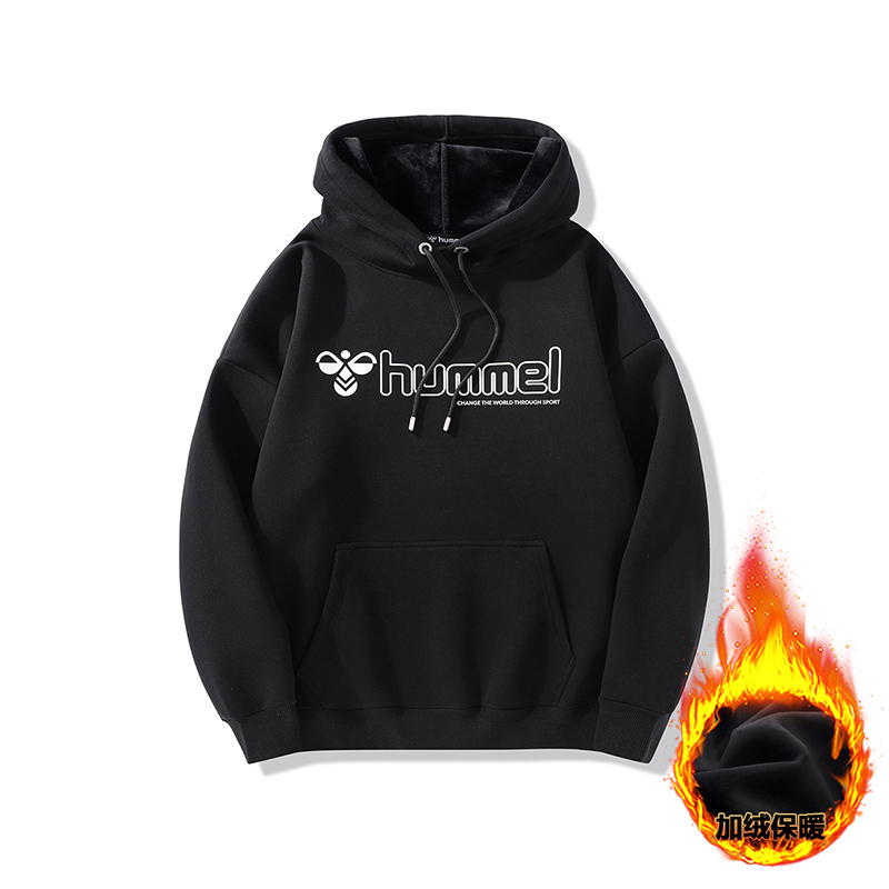 爆款秋冬加绒针织卫衣男女同款