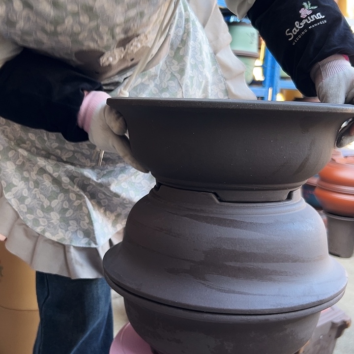 28紫泥碗盆三个花盆花盆