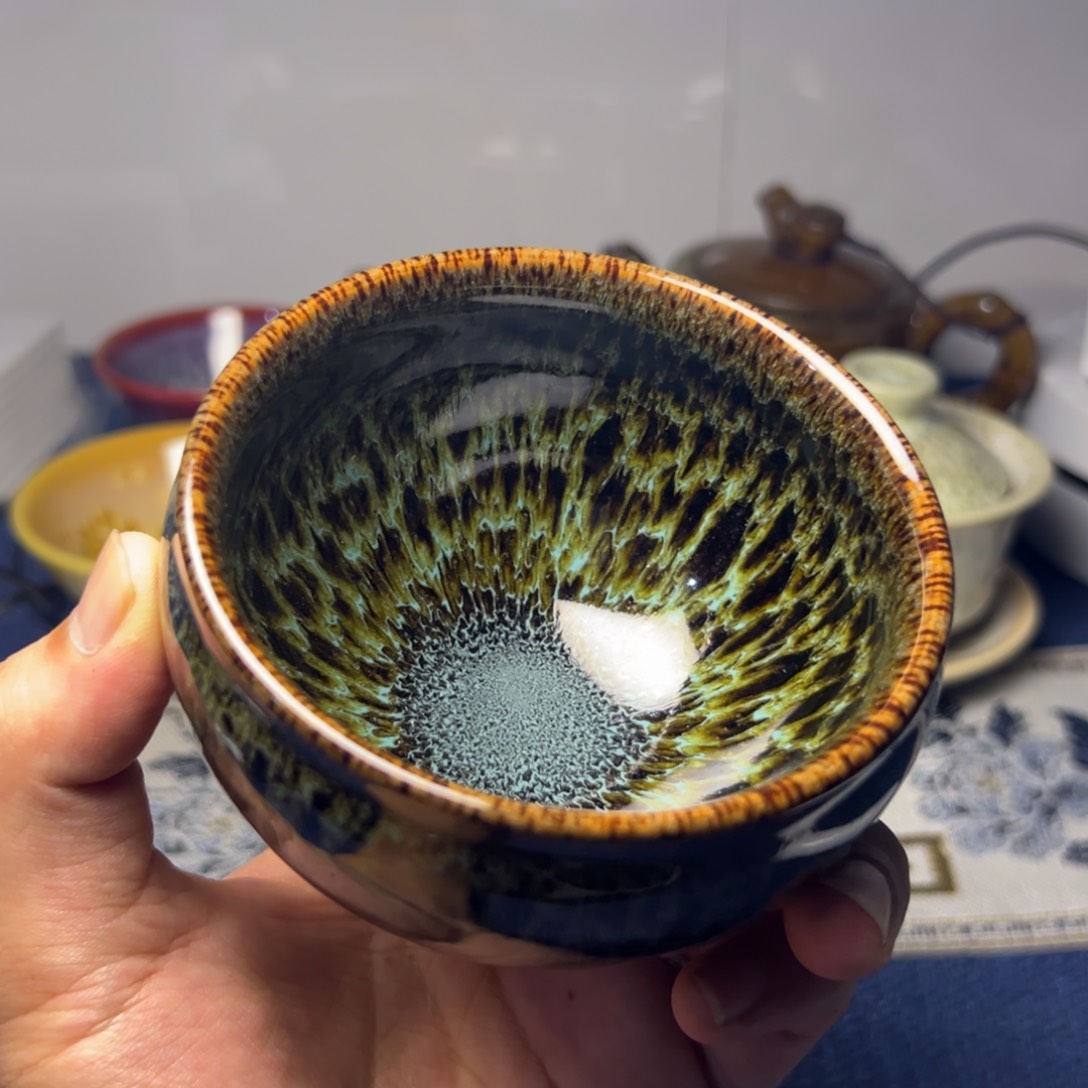 建阳建盏喝茶主人杯