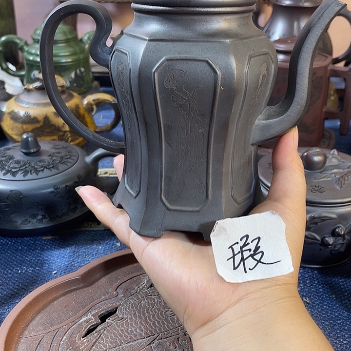 茶壶紫砂瑕疵紫砂茶具