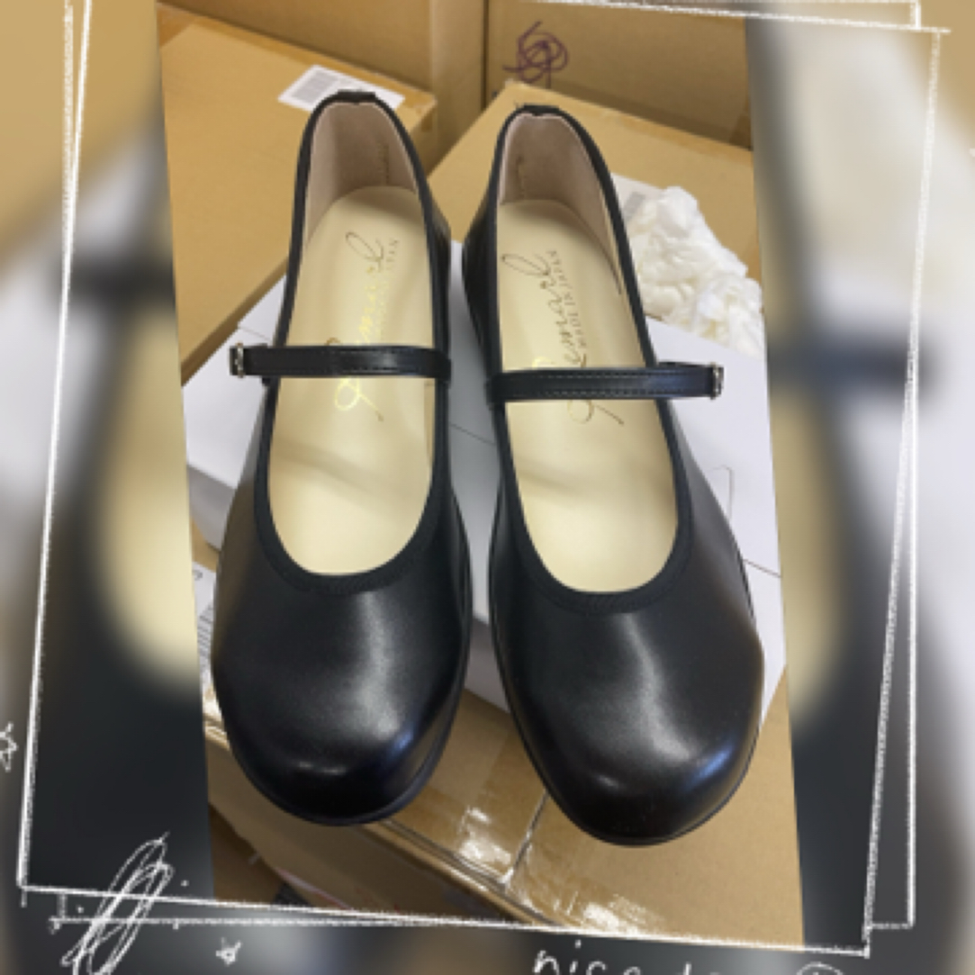 日本正品25年新款定制款舒服圆头玛丽珍鞋