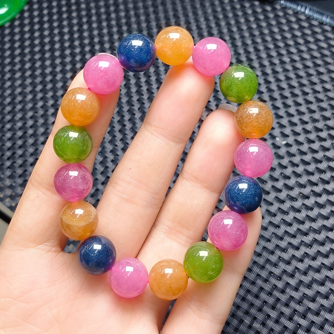 （聚宝严选）A104彩虹手串妈妈款时尚精致精美百搭