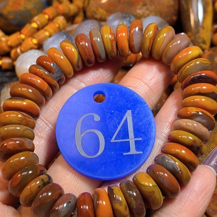 玛瑙/玉髓手链未镶嵌夜*