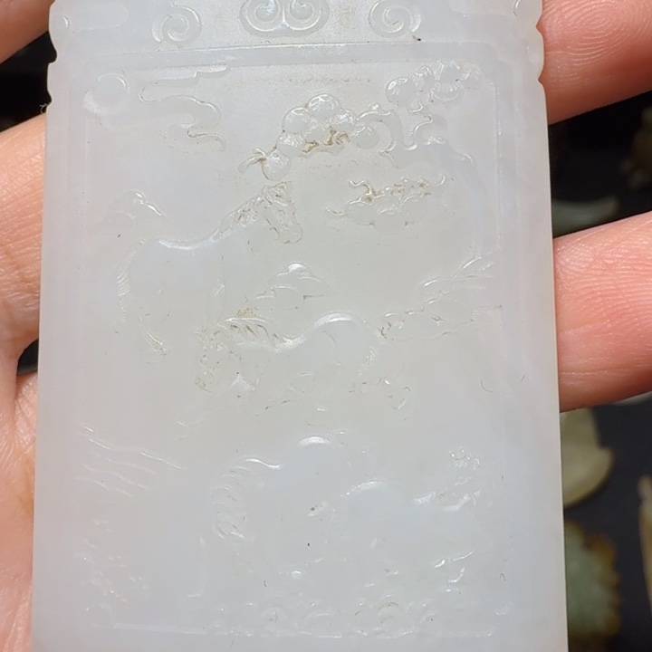 和田玉（糖玉）未镶嵌挂件