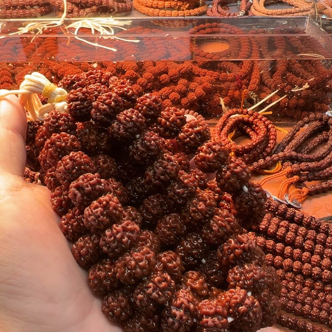 吊坠金刚菩提红方印手持17