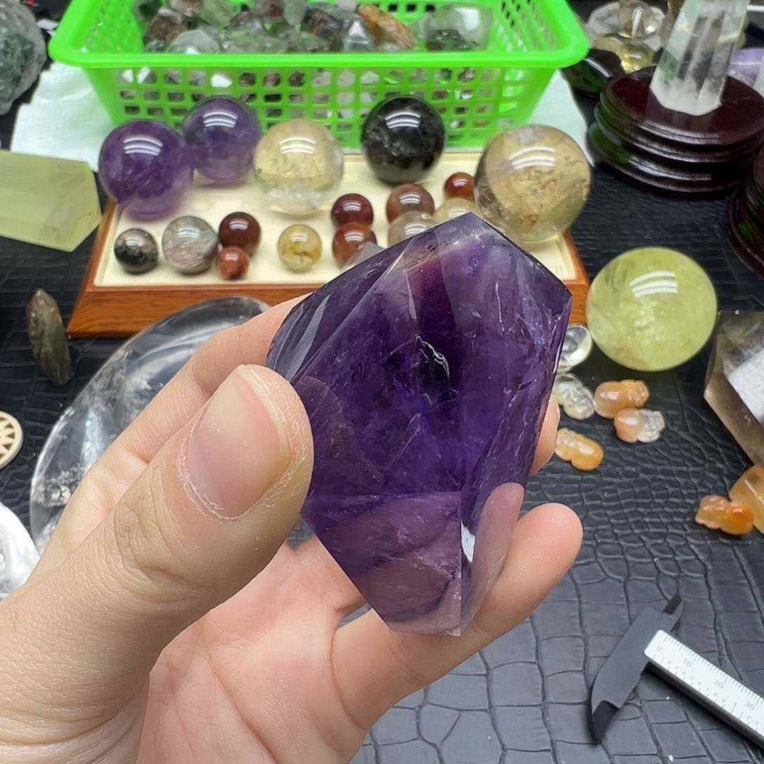 水晶珠宝半成品未镶嵌411水晶