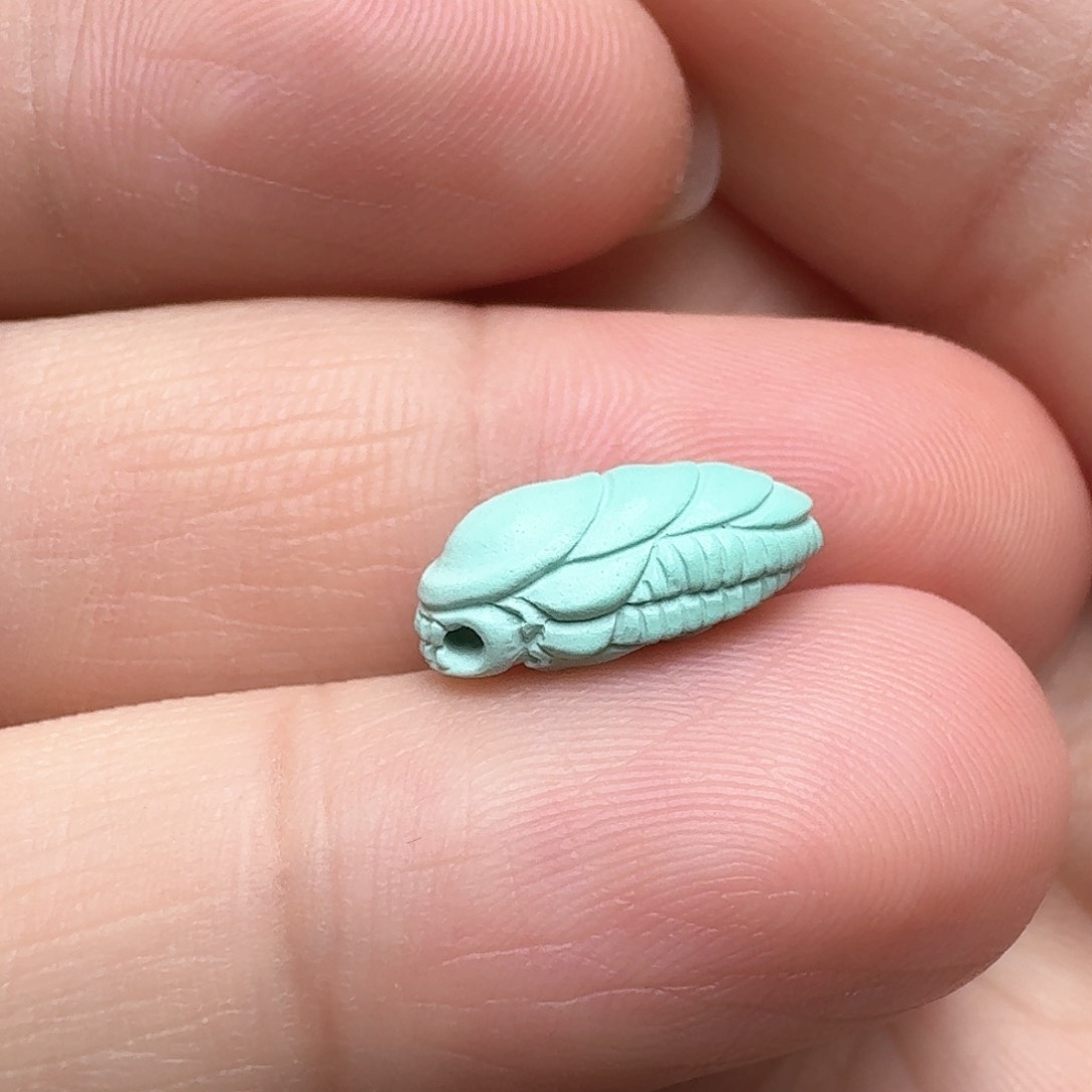 绿松石异形未镶嵌