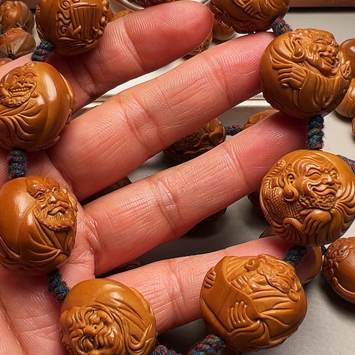 简***乐手串/手链橄榄核十八罗汉