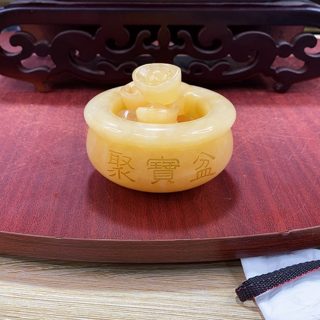 玉天然玉石摆件制作