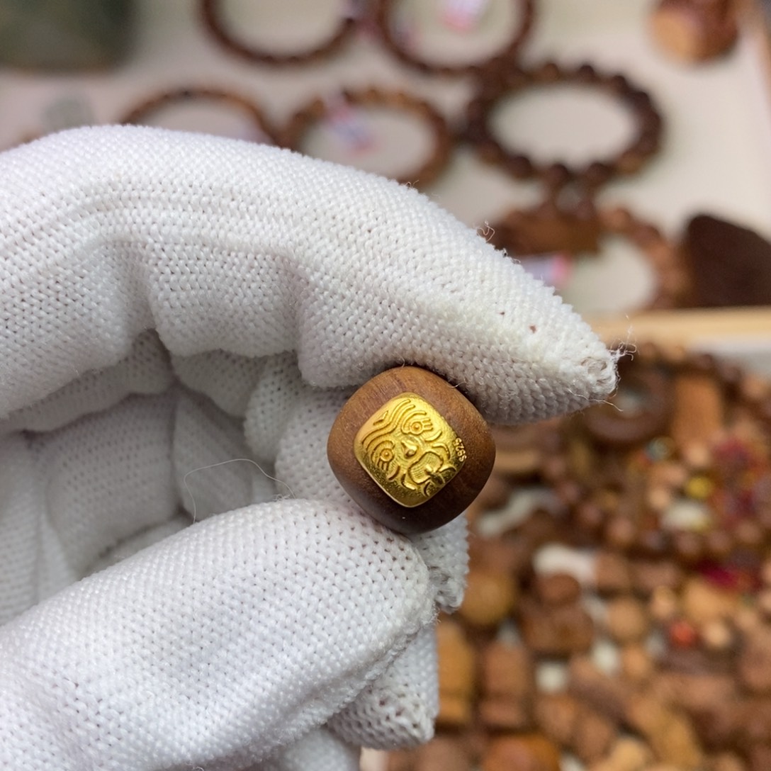 檀香木散珠印度迈索尔老山檀1213沉水