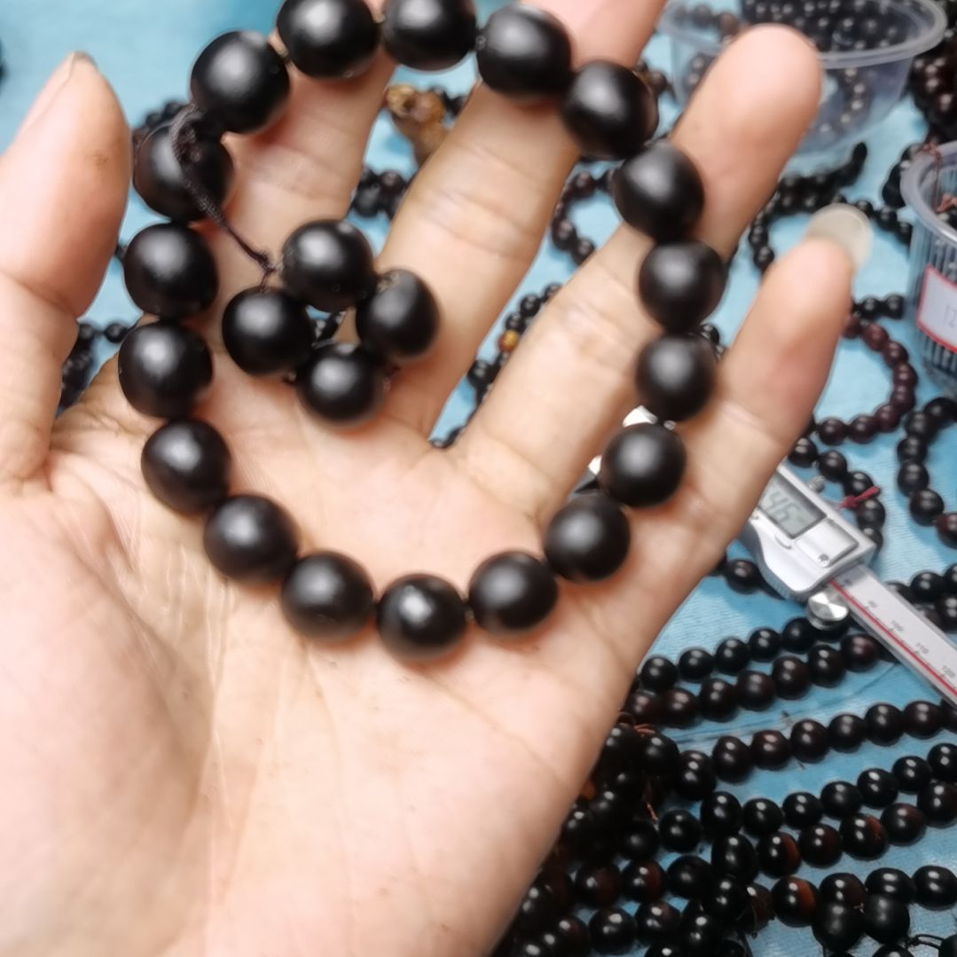 草珠菩提吊坠无患子手串11.5