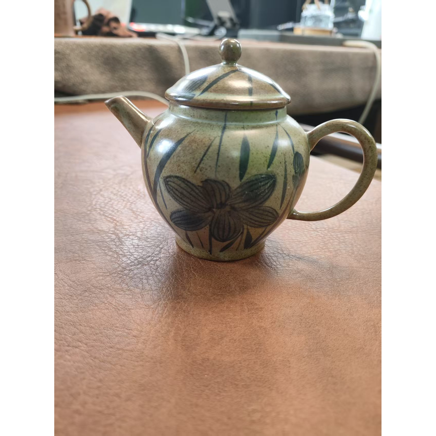 柴烧兰花壶 dc-807