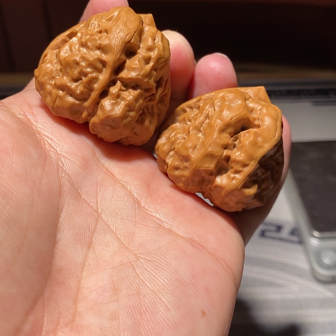 把件文玩核桃003延庆三角蛙