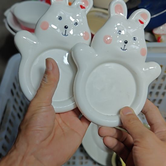 瓷片陶瓷杯碗盘微瑕介意慎拍