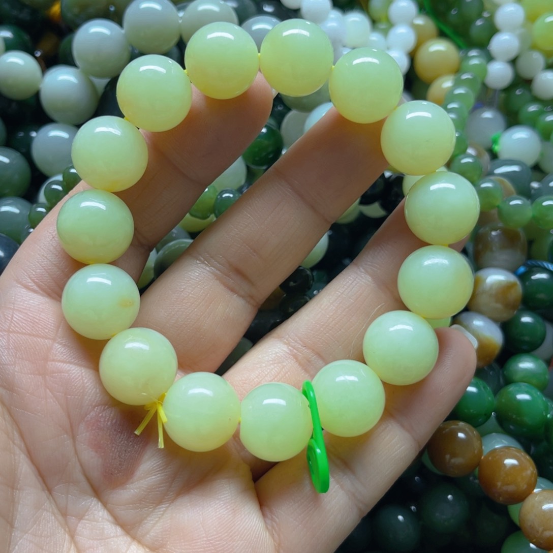 和田玉手链未镶嵌