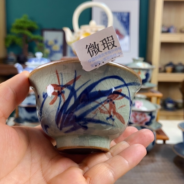 瓷片手工制作工艺精湛等特点