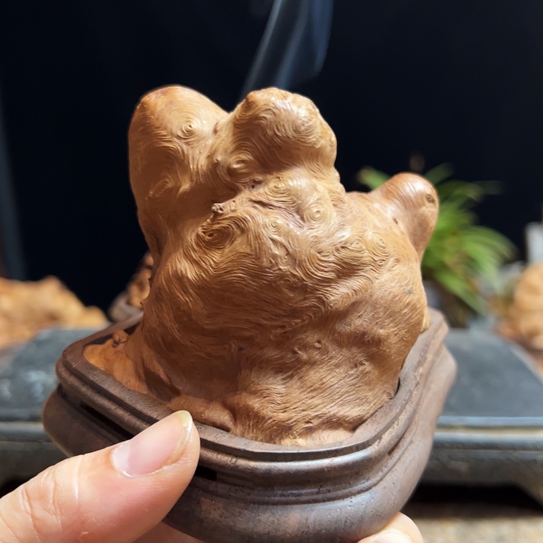 荔枝木熏香成品香炉