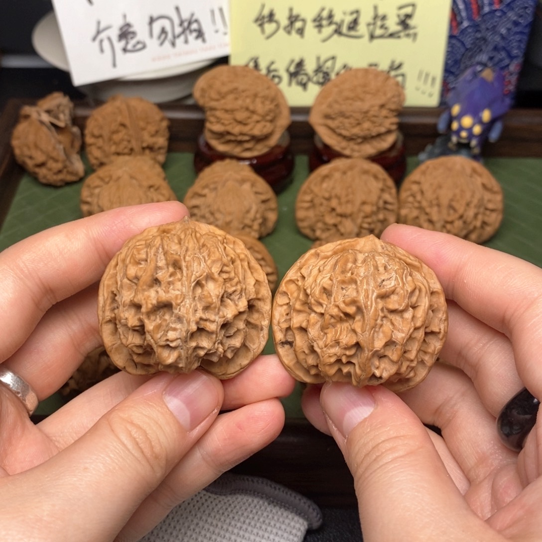 吊坠文玩核桃40红皮苹果园一物一图全品