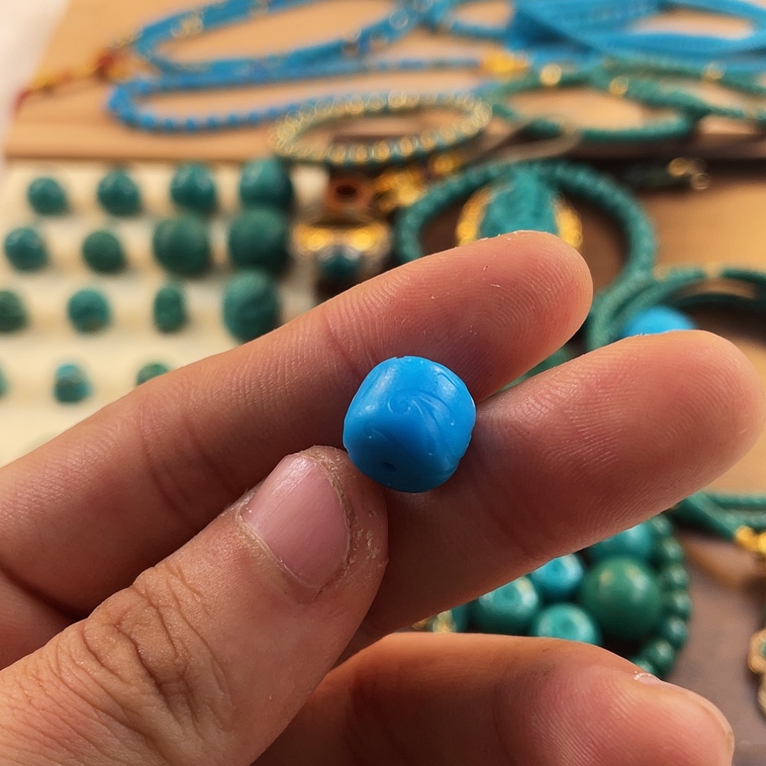 绿松石未镶嵌配饰