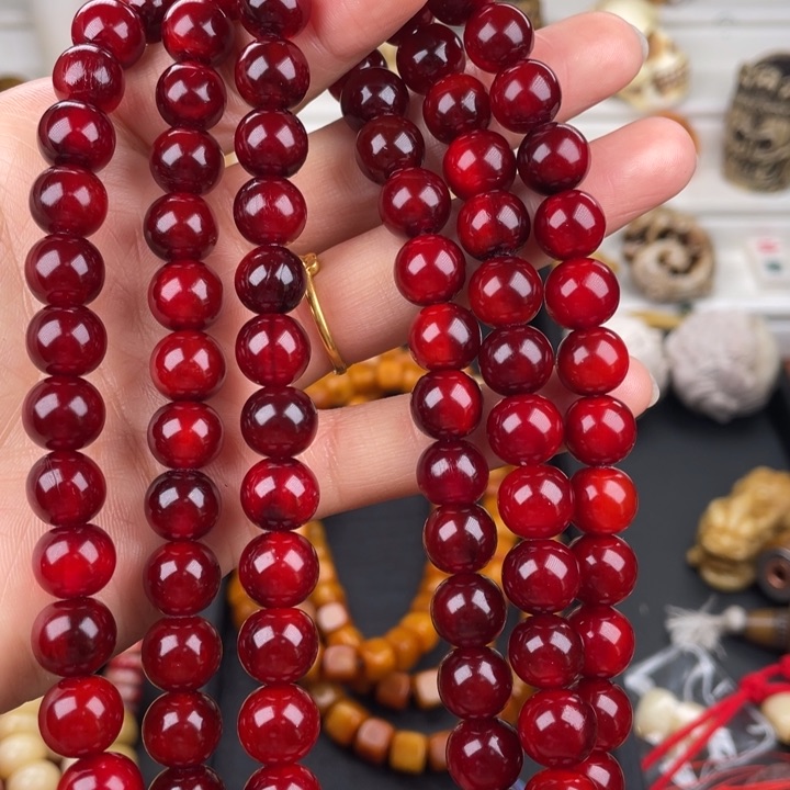 驼骨其他牦牛角圆珠10/108