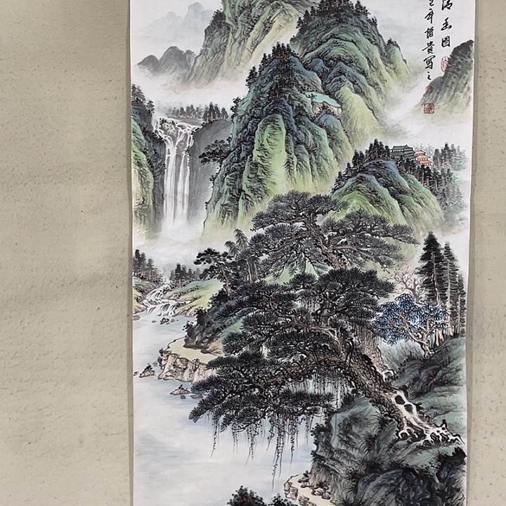 国画国画作品集的故事