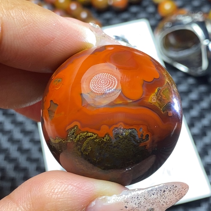 玛瑙/玉髓颈饰未镶嵌丁*涵