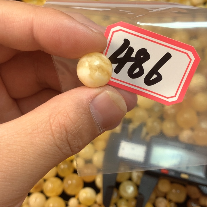 琥珀未镶嵌珠宝奇石瑕疵13.7