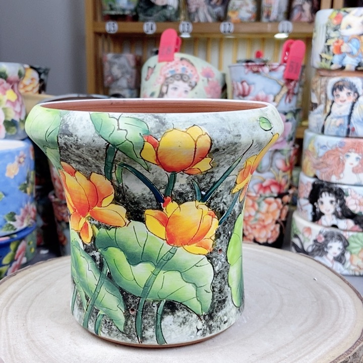 景德镇艺术手绘作品