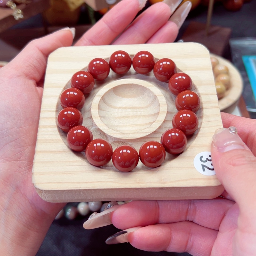 石英质玉手链未镶嵌憨****372