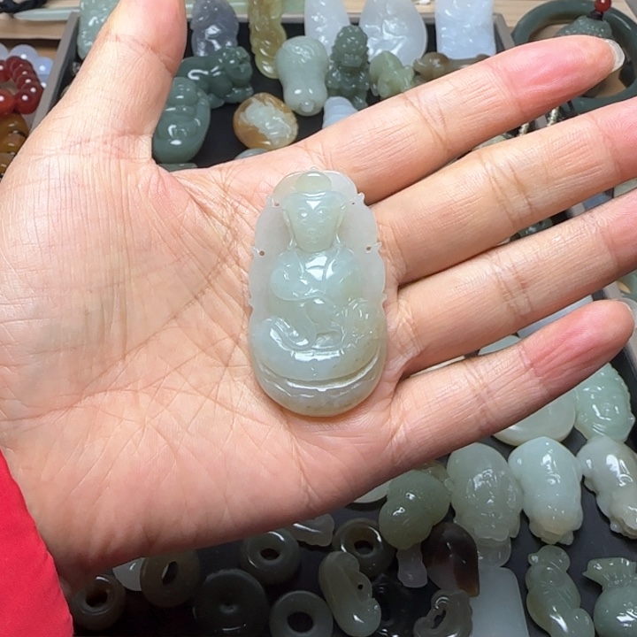 和田玉挂件未镶嵌