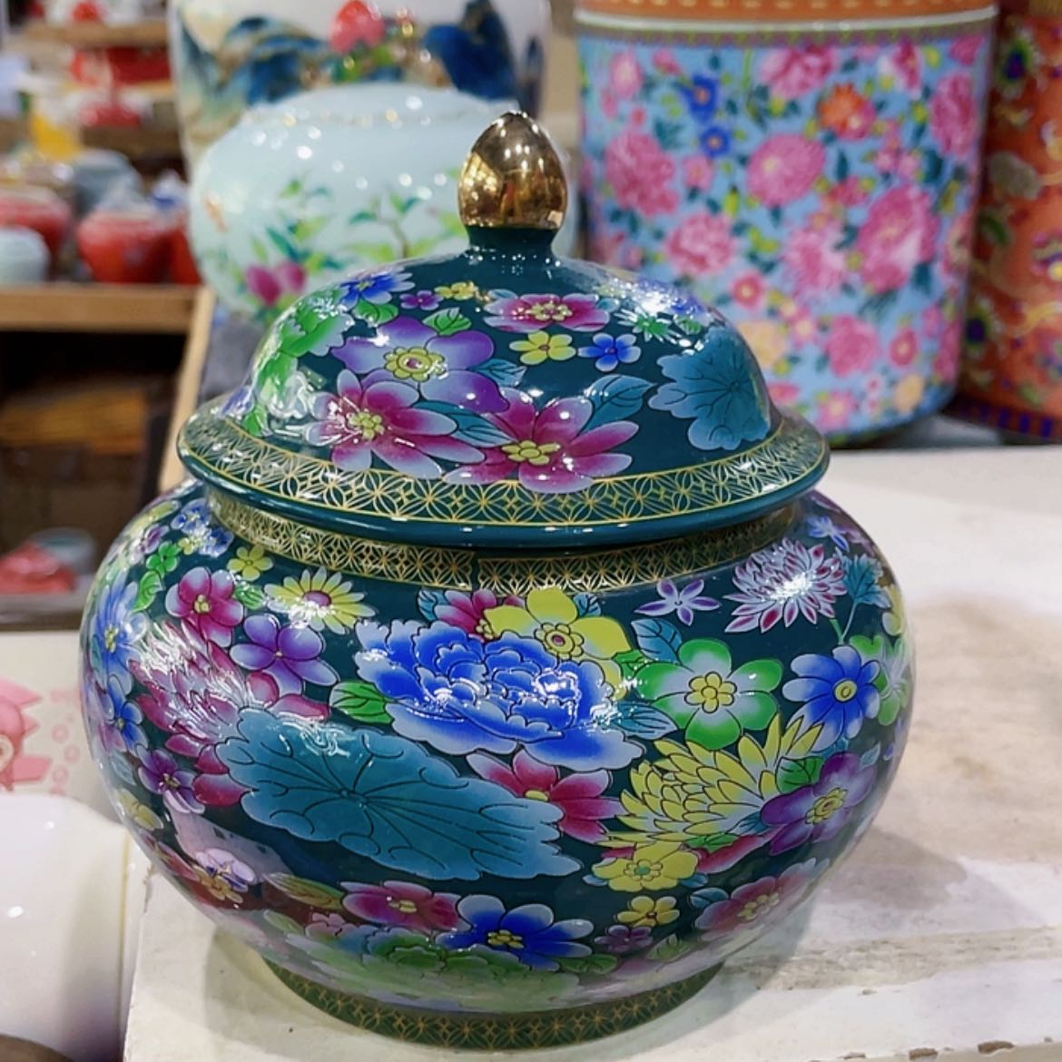 【闪购商品】罐陶瓷茶叶罐密封罐