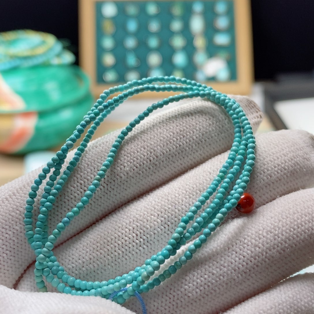 南红玛瑙颈饰未镶嵌