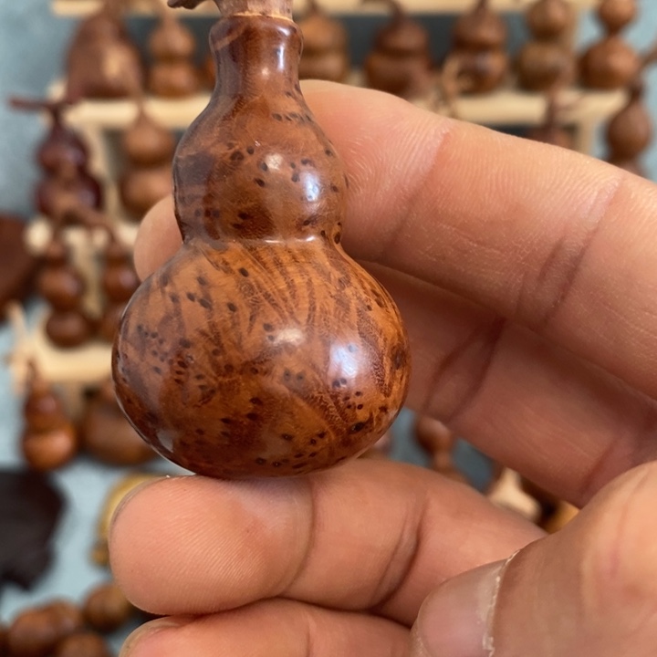 木雨*麻梨疙瘩手工雕刻葫芦