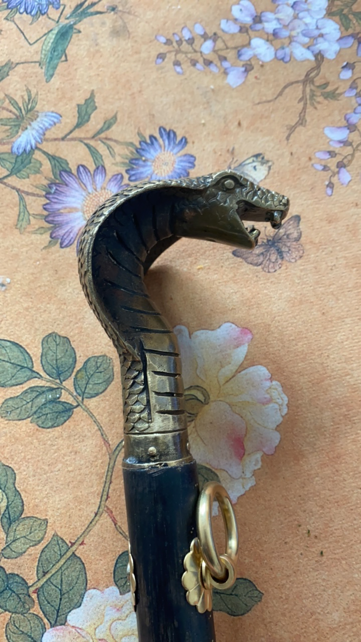 蛇头款老秤杆文明杖