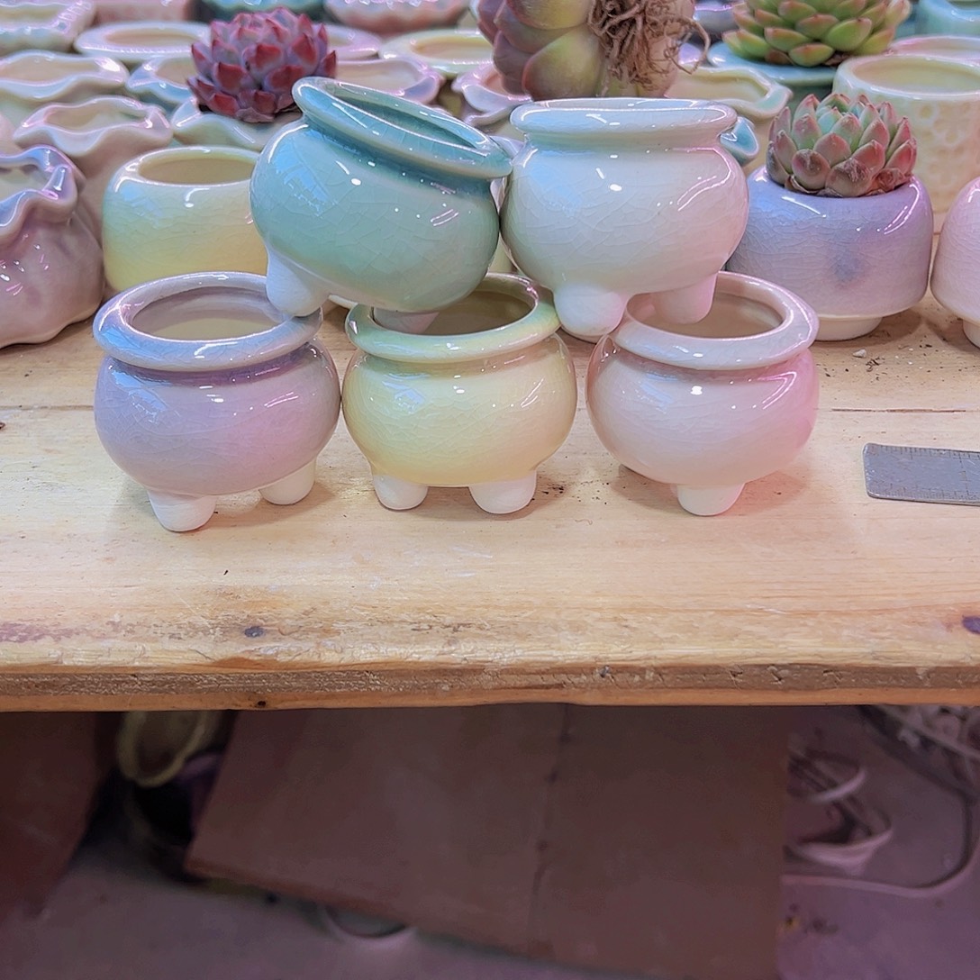 陶瓷花盆当场凑满12包邮