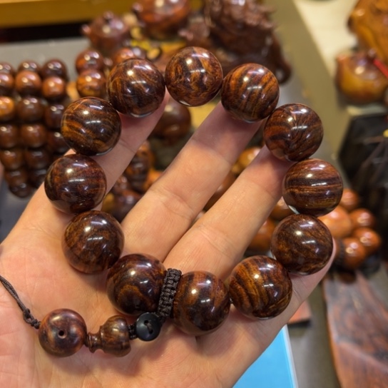 黄花梨/降香黄檀手串/手链黄花梨