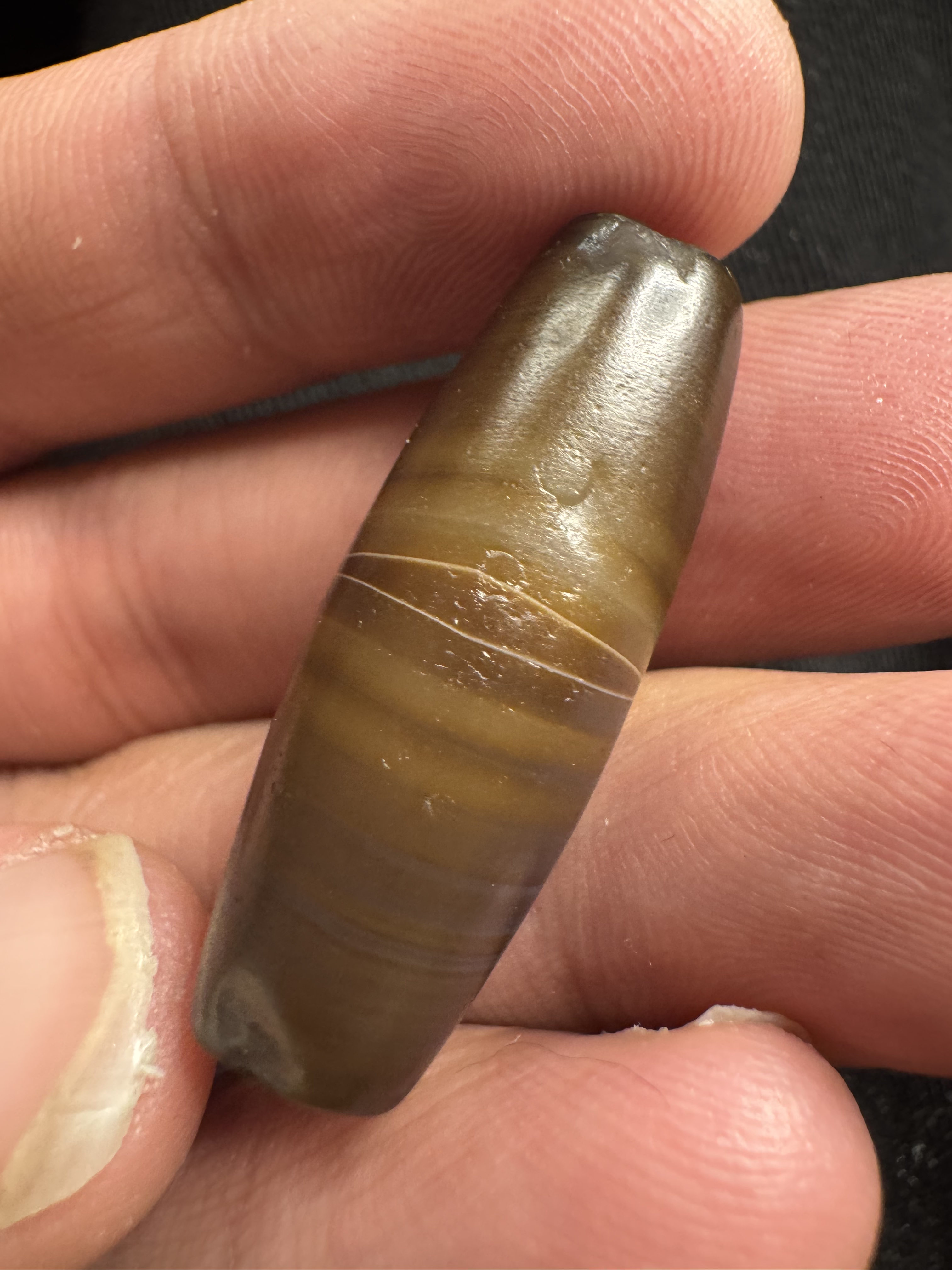 藏系到代缠丝玛瑙珠