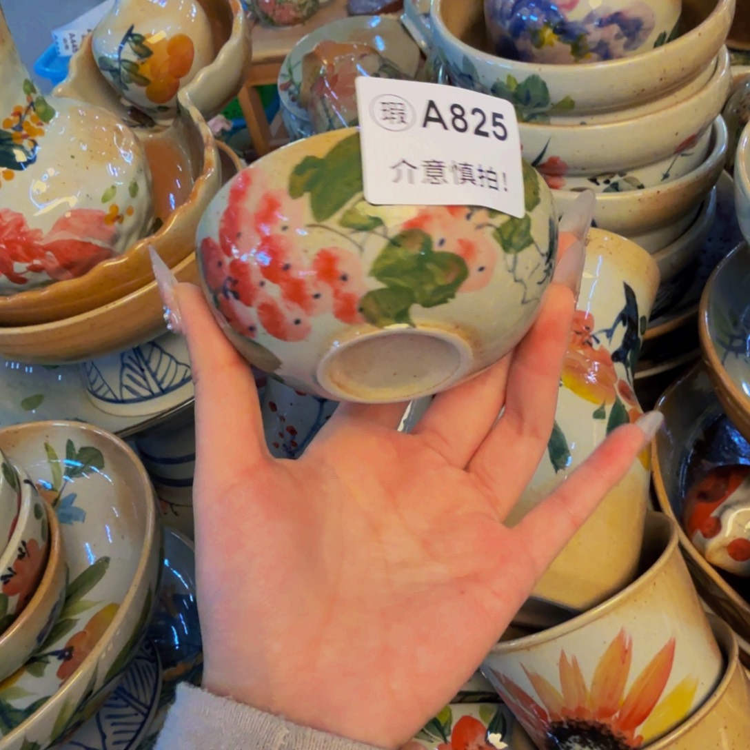 瓷片景德镇陶瓷手工手绘