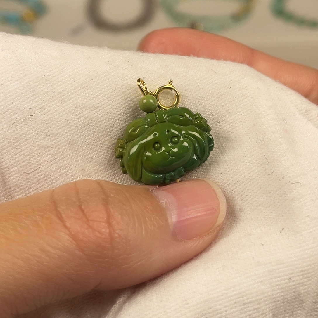 绿松石未镶嵌配饰