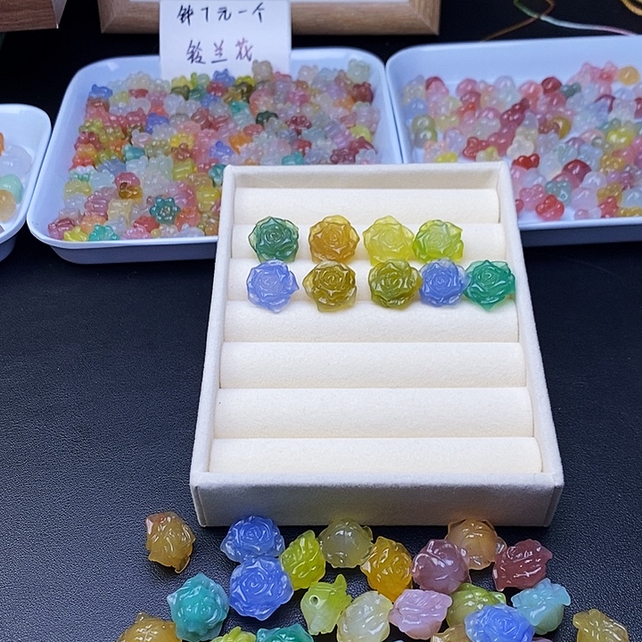 6***y玛瑙/玉髓合金车挂