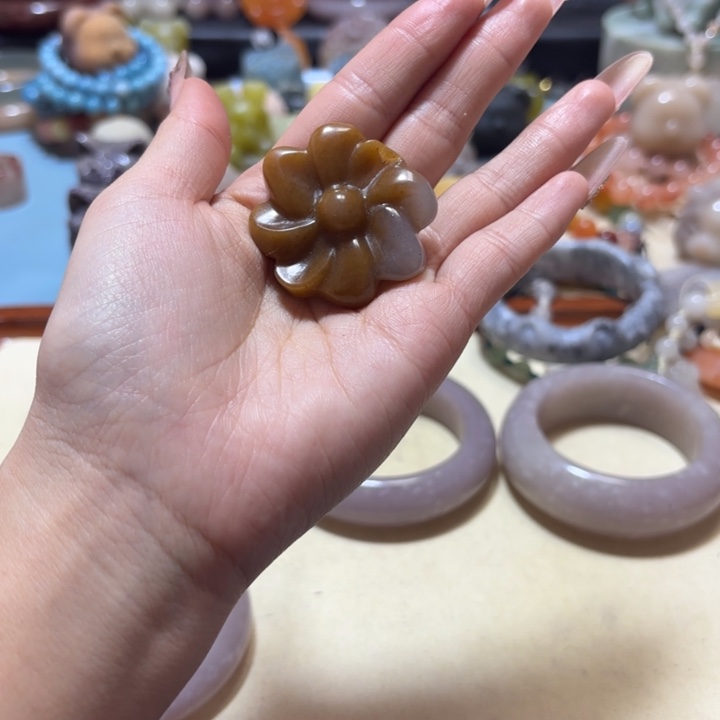 石英岩玉合金手链