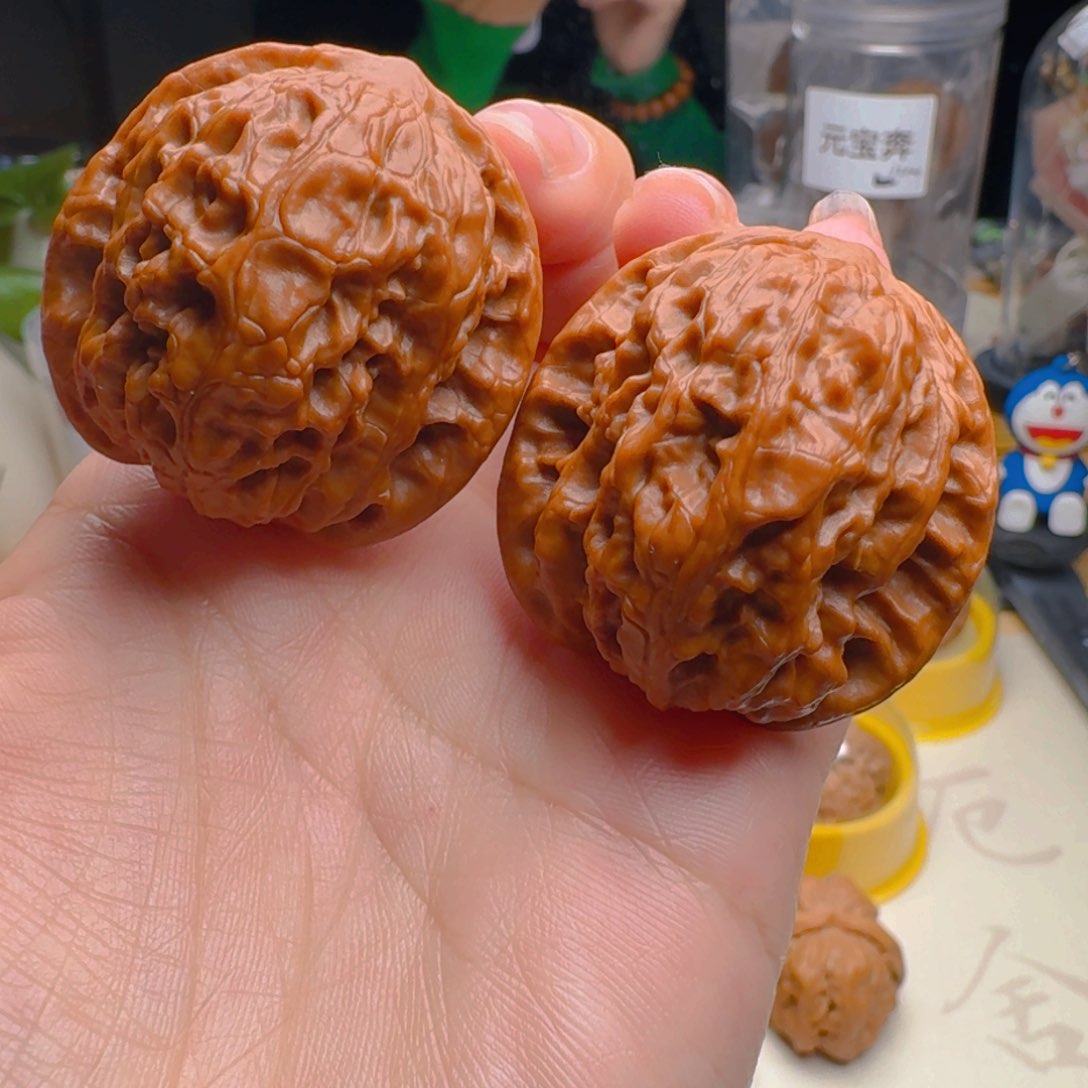 核桃把件39尺寸野狼