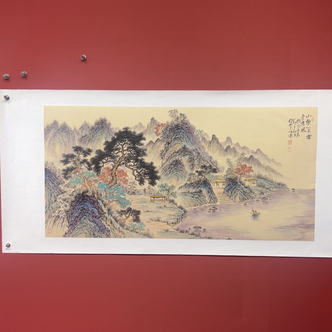 国画李川浦画家作品